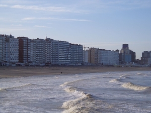 De skyline van Blankenberge