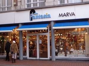 De winkel van zangeres Marva