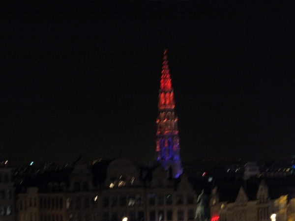 24-we naderen centrum van Brussel..