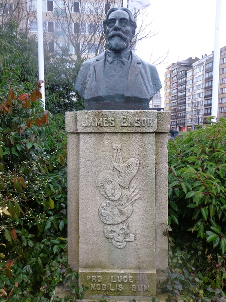 Borstbeeld James Ensor