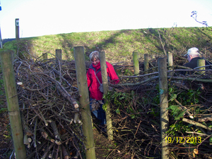 Wandeling naar Suske Wiet - 19 december 2013