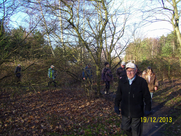 Wandeling naar Suske Wiet - 19 december 2013