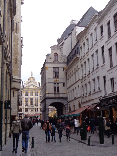 Uitzicht richting Grote Markt