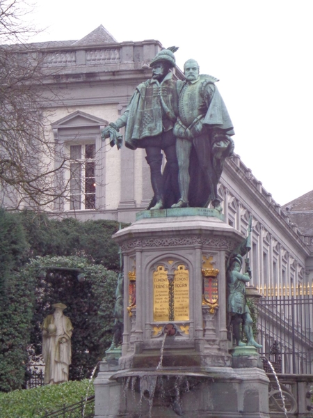Standbeeld Egmont en Hoorn