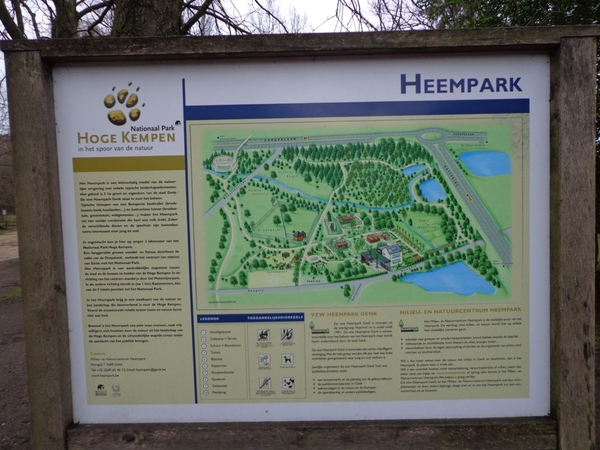 Heempark met neerhofdieren