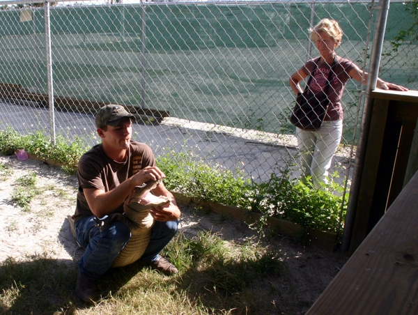 Liever achter tralies staan kijken