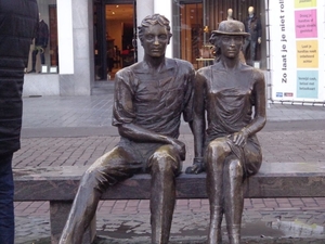 Standbeeld op de Grote Markt