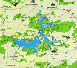 29 juni Silenrieux  Marche des Lacs de L'Eau d'Heure