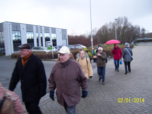 Wandelen langs de vlietjes - 2 januari 2014