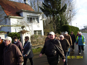 Wandelen langs de vlietjes - 2 januari 2014