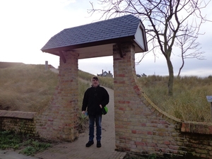 Op weg naar het hoogste punt van De Panne