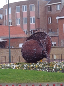 Schelp op het Koningsplein