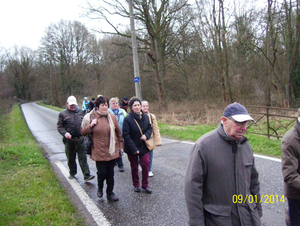 Wandeling langs Vrouwvliet & Duivenstraat - 9 januari 2014
