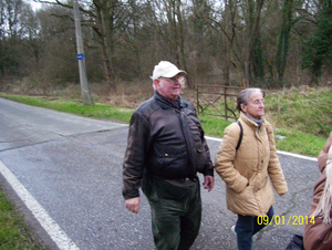 Wandeling langs Vrouwvliet & Duivenstraat - 9 januari 2014