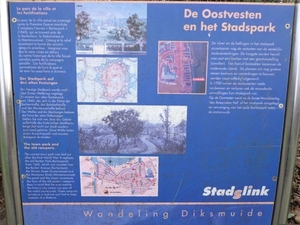 Doorheen het stadspark