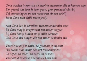 oma zijn en blijven