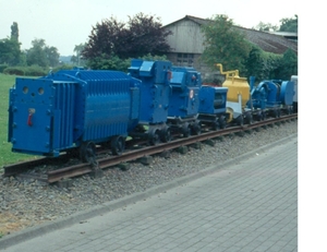 Blegny Transfo,schakelkast, aanzetter, motor, menger, pomp