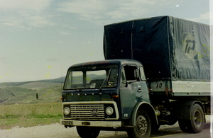bij de grens met Libanon 1973