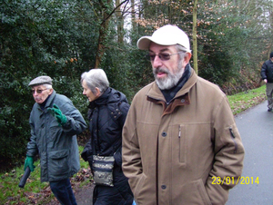 Wandelen naar Bonheiden - 23 januari 2014