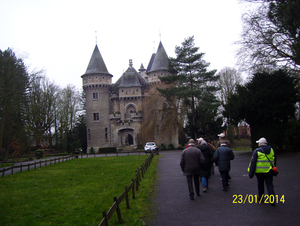 Wandelen naar Bonheiden - 23 januari 2014