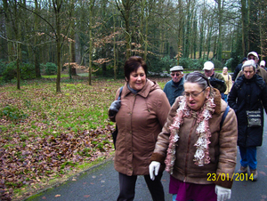 Wandelen naar Bonheiden - 23 januari 2014