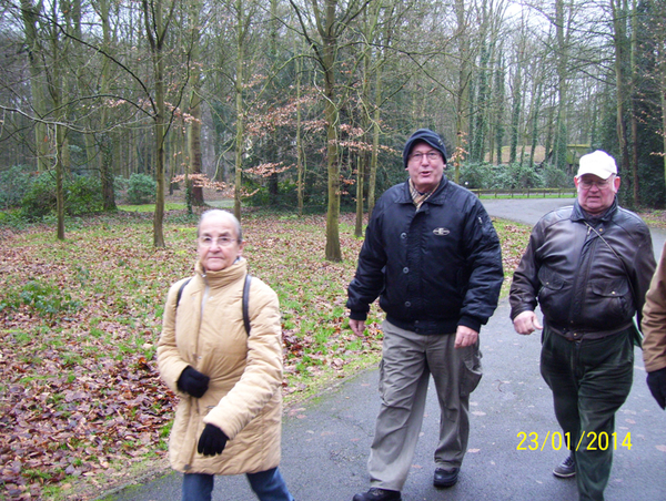 Wandelen naar Bonheiden - 23 januari 2014