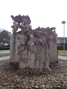 Monument aan het Justitiepaleis