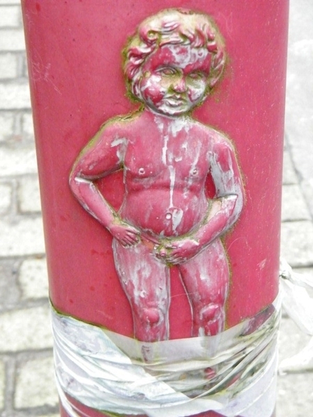 Padstappers Manneken Pis tocht Geraardsbergen