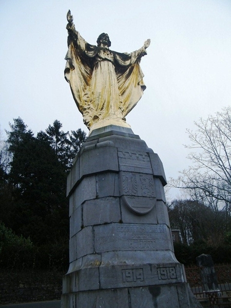 Padstappers Manneken Pis tocht Geraardsbergen