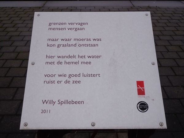 Gedicht aan de over van de Leie