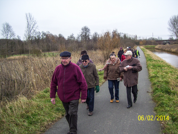 Wandeling naar Tivoli - 6 februari 2014