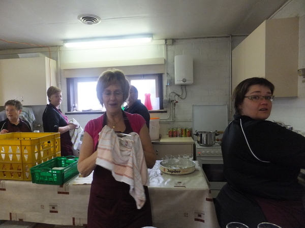 20 waar de rustpost was...