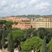 zicht op Rome vanop Castel Sant'Angelo