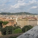 zicht op Rome vanop Castel Sant'Angelo