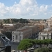 zicht op Rome vanop Castel Sant'Angelo