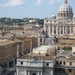 zicht op St Pieters vanop Castel Sant'Angelo