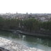 zicht op Rome vanop Castel Sant'Angelo