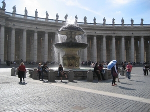 Fontein op St Pietersplein