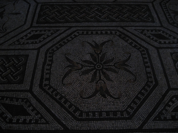 vloermozaiek in de Vaticaanse musea