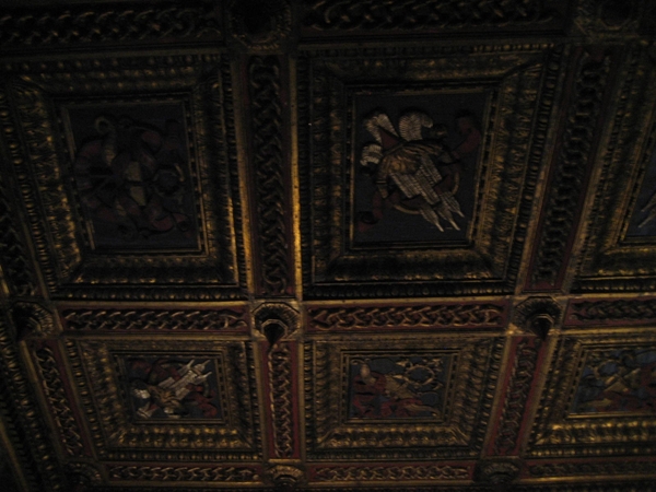 in n van de zalen van de Vaticaanse musea