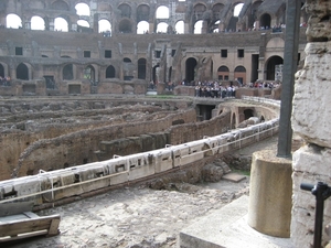 in het Colosseum