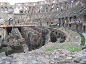 in het Colosseum