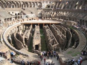 in het Colosseum