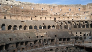 in het Colosseum