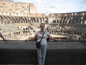 in het Colosseum