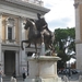 Piazza del Campidoglio - ruiterstandbeeld van keizer Marcus Aurel