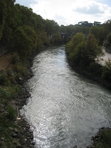 de Tiber vanop Ponte Fabricio