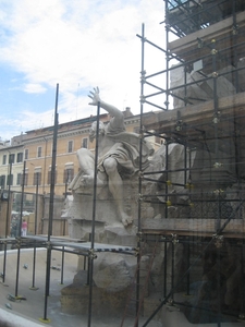 Piazza Navona - Fontana dei Quattro Fiumi (viertstromenfontein) -