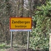 Vertrek in Zandbergen
