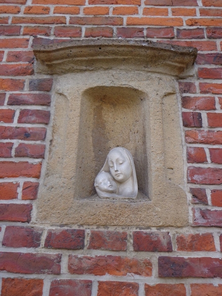 Gevel van een boerderij